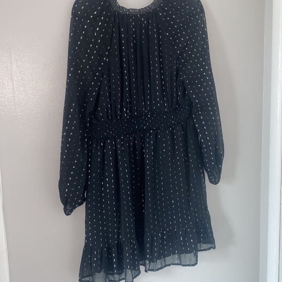 NWT Old Navy Waist Defining Shine Mini Dress - Picture 7 of 7